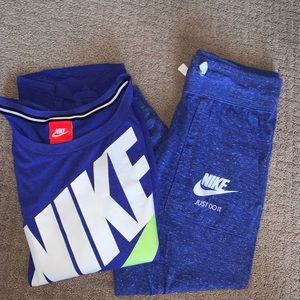 ❗️NIKE Cropped Joggers & Matching Top❗️